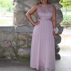 Lilac Prom Dress